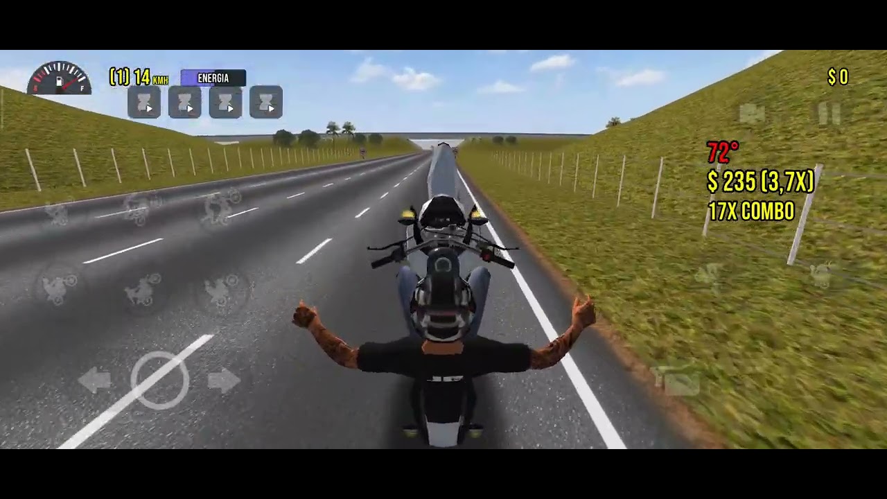 Comprei uma moto nova