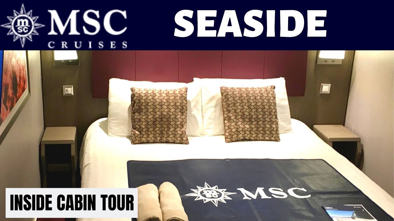 Видеоэкскурсия по каюте MSC Seaside 14133