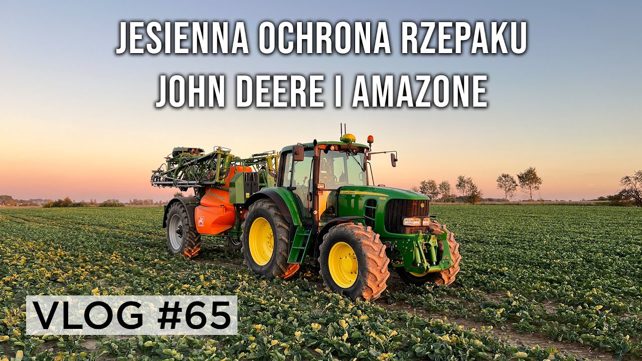 Przesiałem rzepak | Najlepsze i najgorsze pole | JOHN DEERE 6930 | VLOG #65