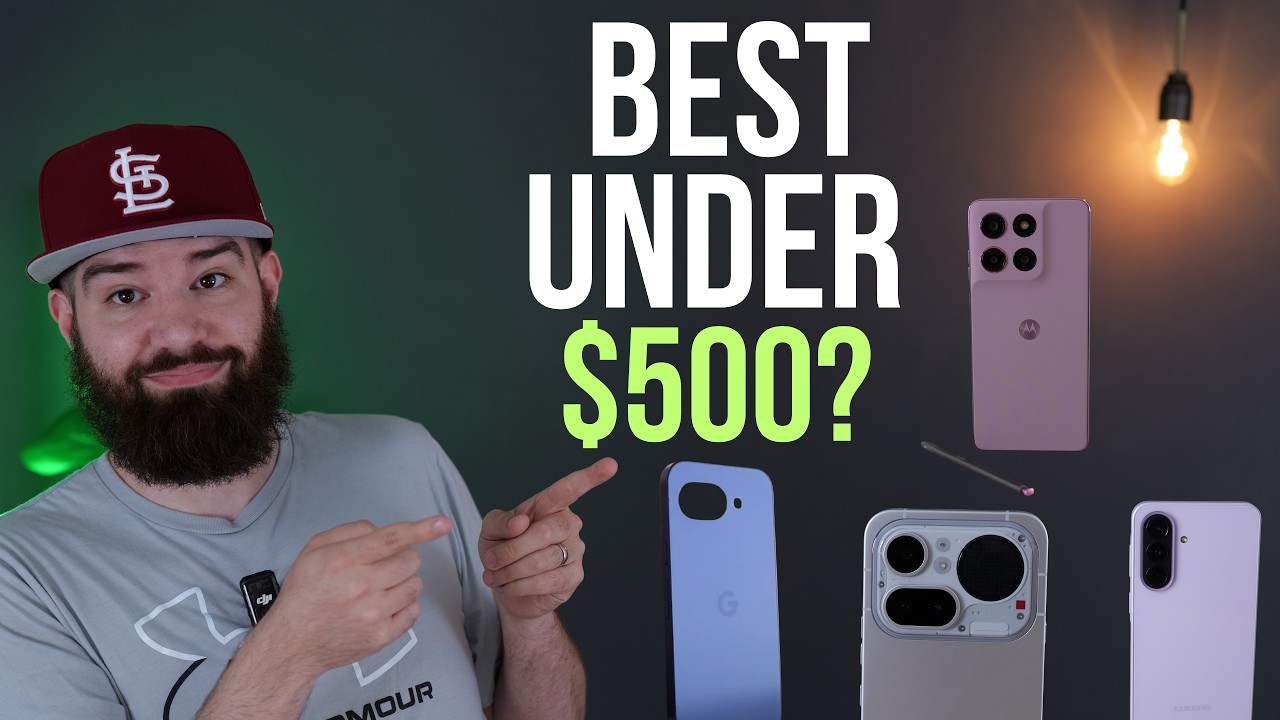 Best Smartphones Under $500 (My 2026 Rankings)
