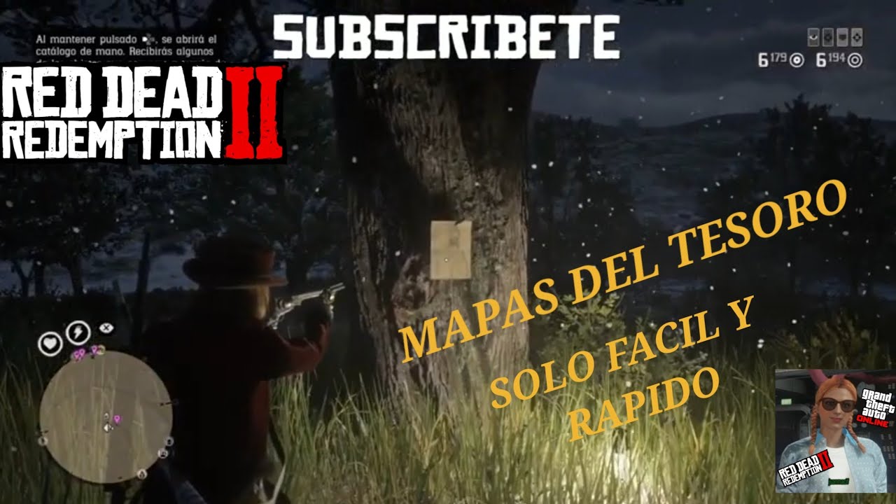 MAPAS DEL  TESORO INFINITOS SUPER FACIL Y RAPIDO RED DEAD REDEMPTION 2 ONLINE
