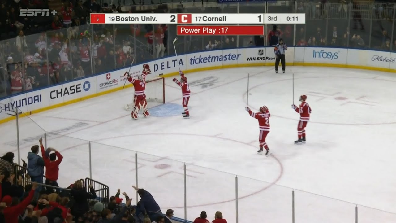 Mikhail Yegorov Save Reel vs Cornell (Red Hot Hockey) 11/29/2025