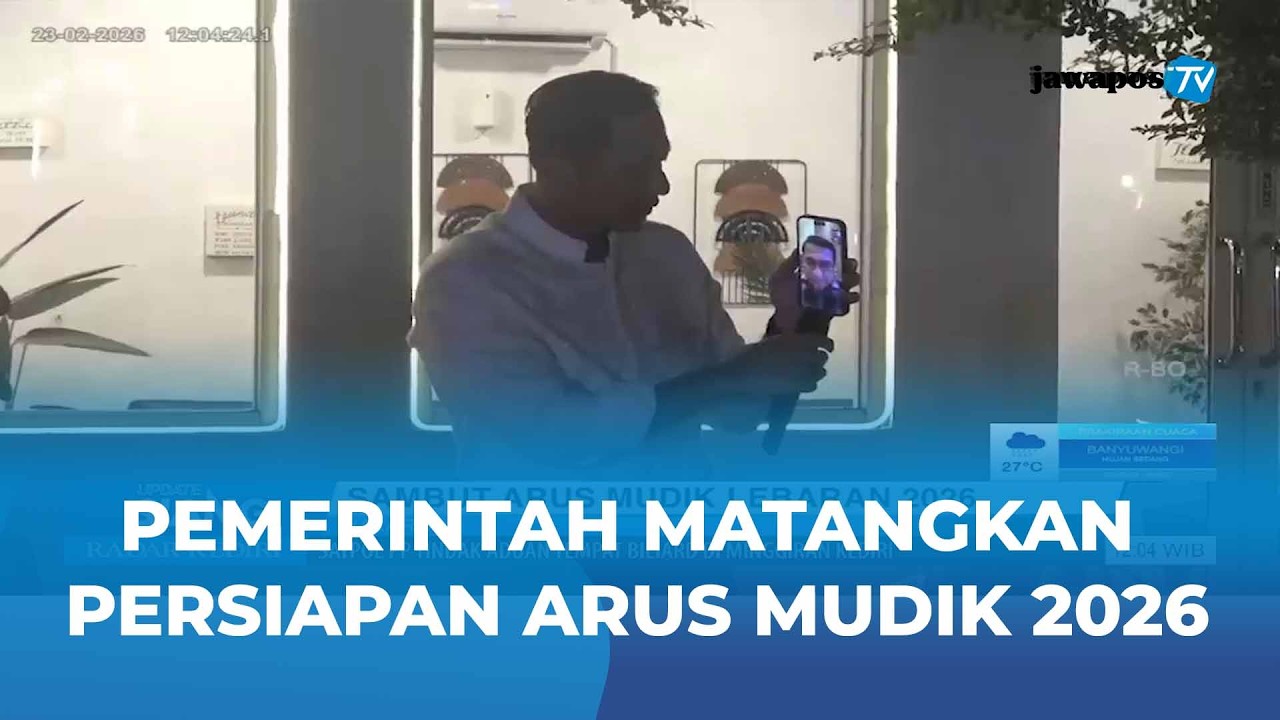 Mudik 2026 Pemerintah Siapkan AI, Perbaikan Jalan hingga Rest Area