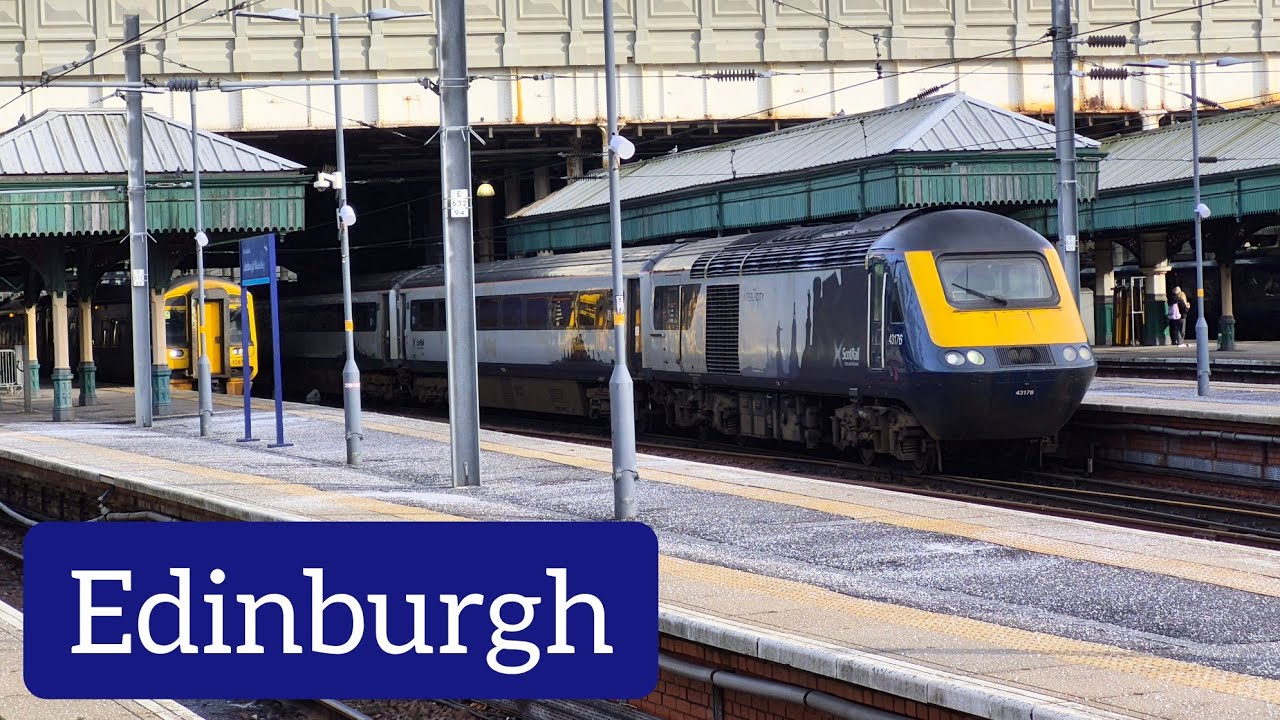Trains at Edinburgh | 14/02/2026