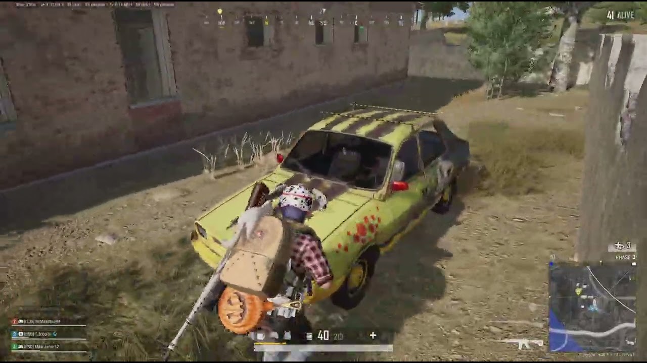 PUBG: 4 Team Sqaud Wipe!