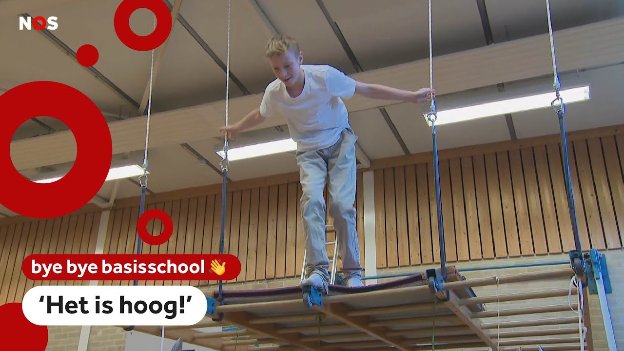 Deze groep 8 springt het schooljaar uit