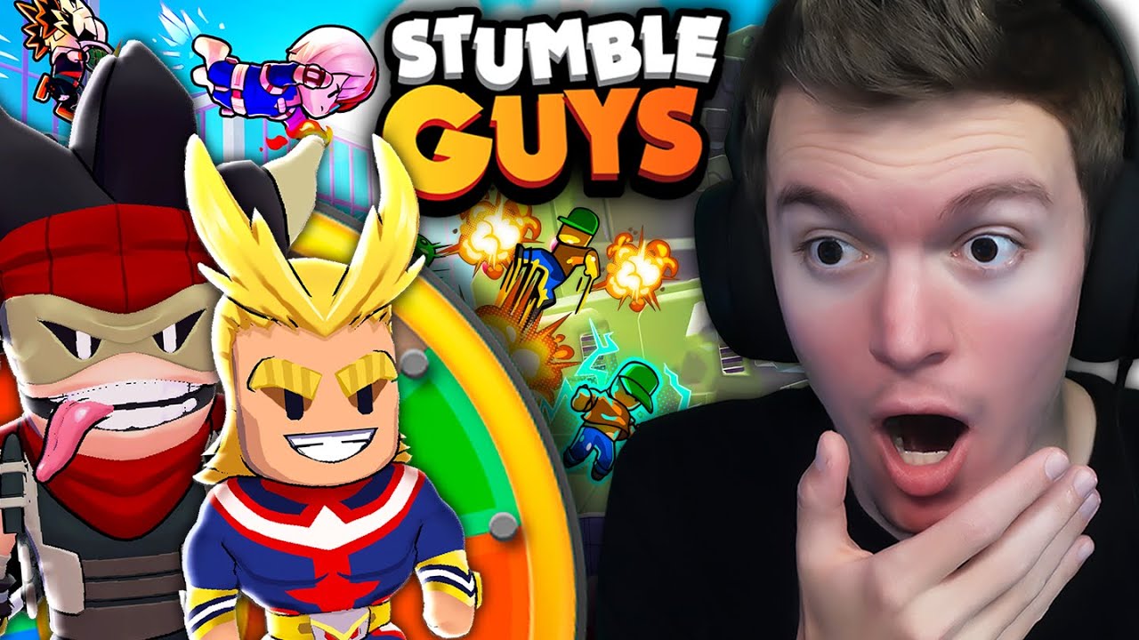 SPINNING NEW *MY HERO ACADEMIA* WHEEL IN STUMBLE GUYS!