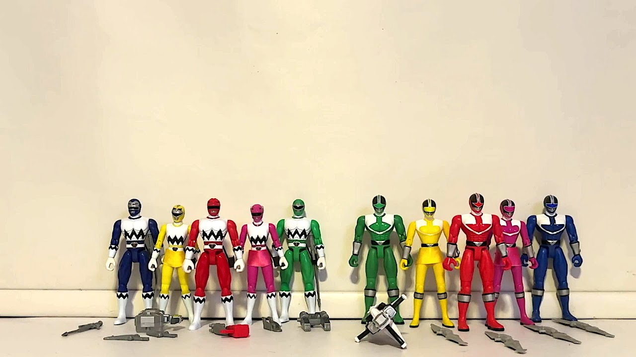 Episode 437: Power Rangers Lost Galaxy Vs Time Force Basic Figures WHO WILL WIN?