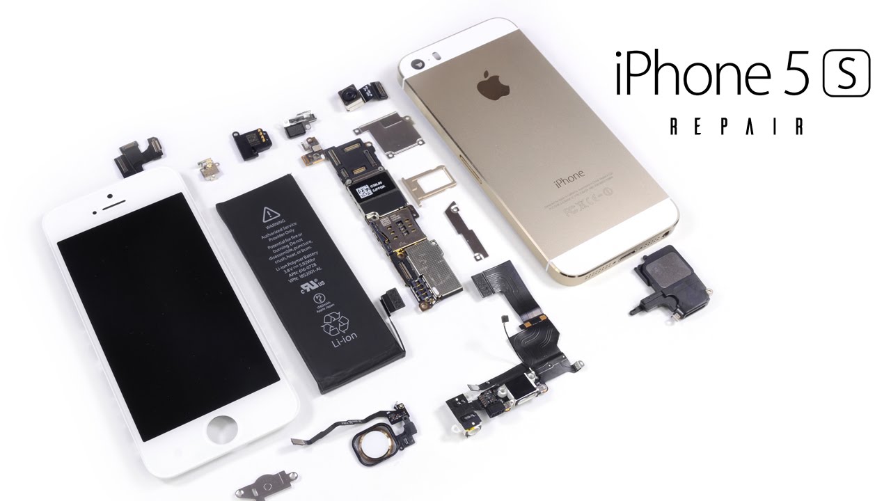 Iphone 5s - Desmontar pantalla lcd (disassemble lcd repair)