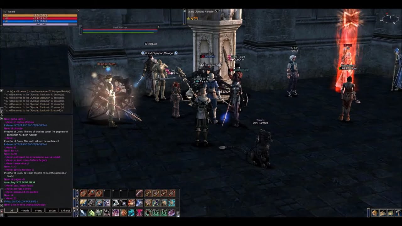 Hell Knight Olympiad L2 Interlude
