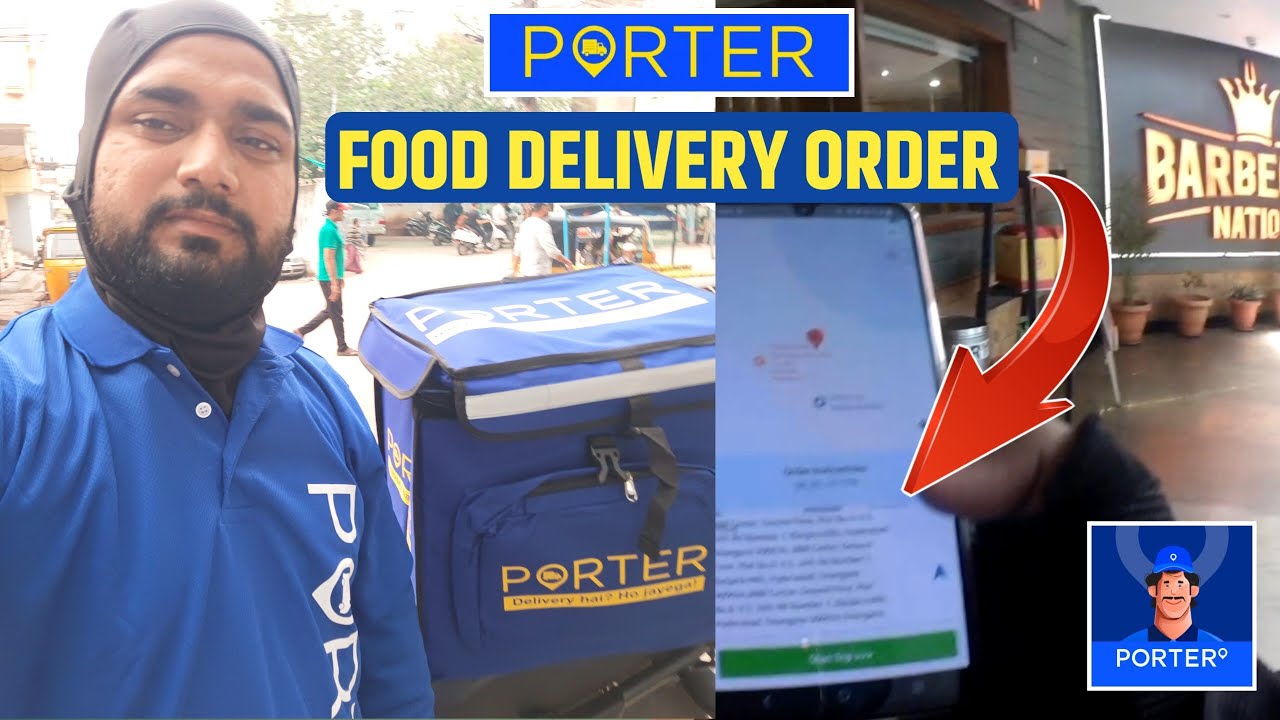 Porter Food Delivery Job in Hyderabad | Delivery Boy | Jobs in Hyderabad #vlog #deliveryjob #jobs