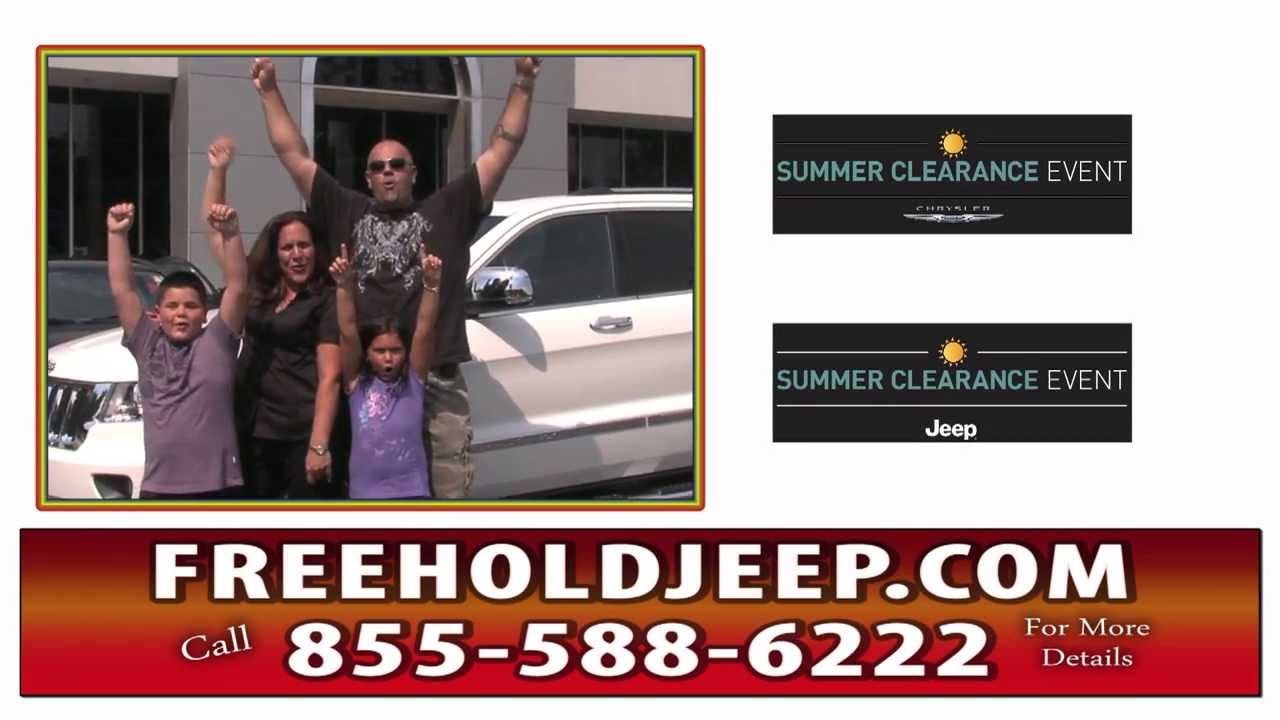 Freehold Chrysler Jeep Summer Clearance Jeep TV Commercial
