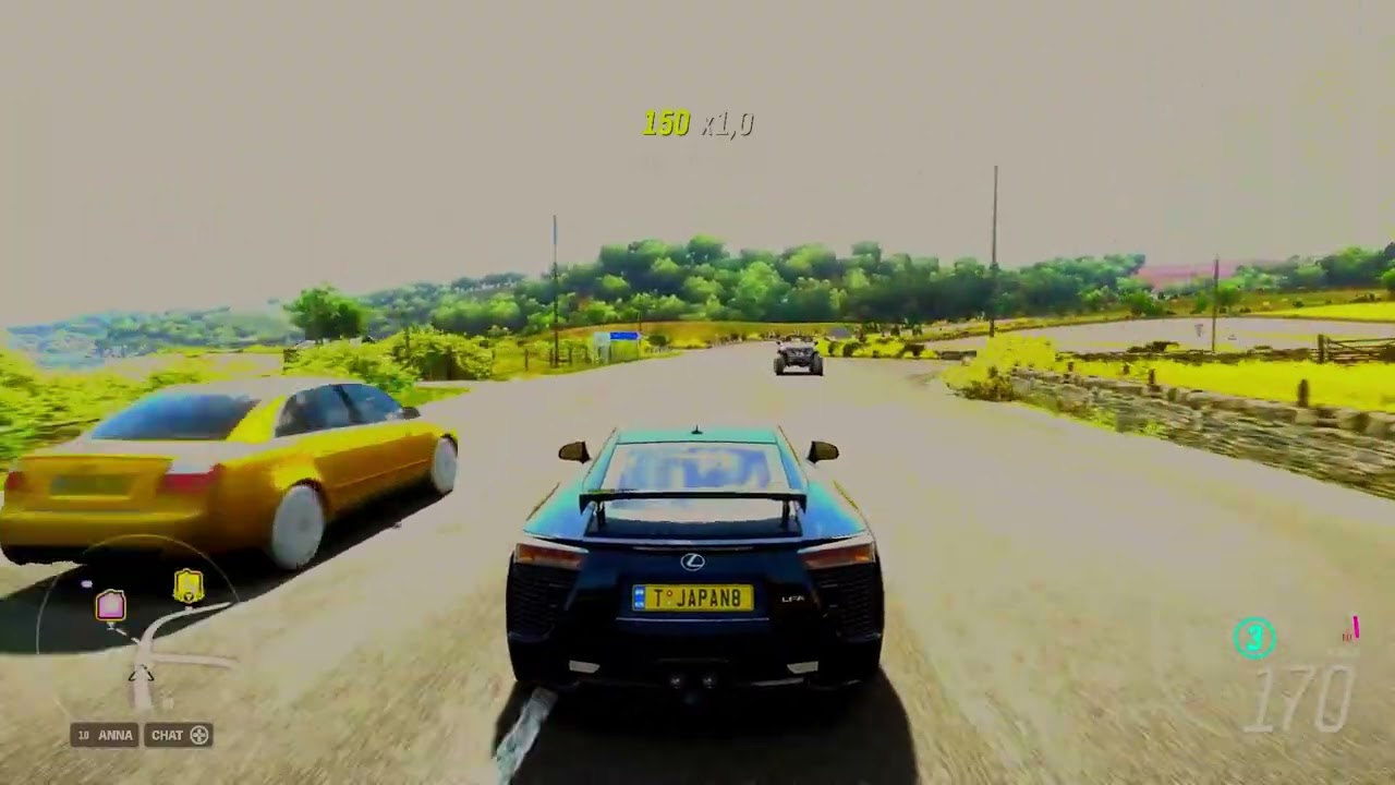 Driving Lexus LFA Forza horizon 4