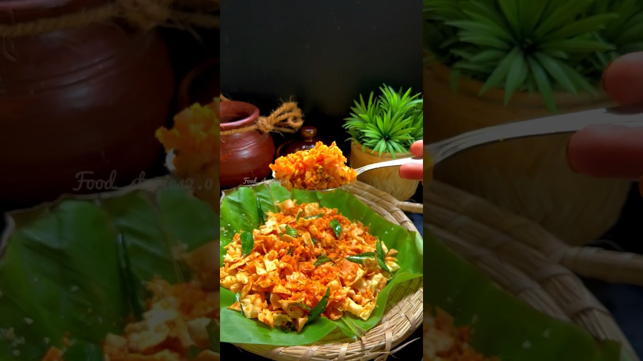 PAPPADAM THORAN #food #lunch #nadan #recipe #foodvideos #viralfood #viral #kerala #youtuber #shorts