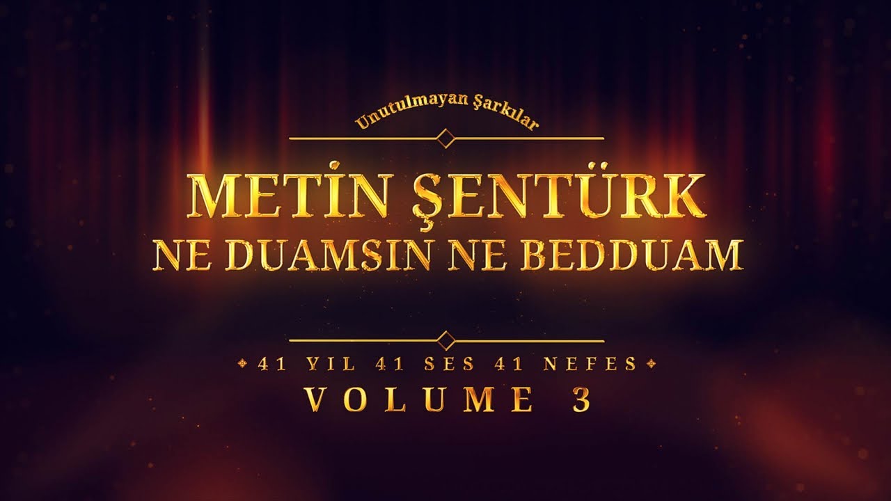 Metin Şentürk - Ne Duamsın Ne Bedduam - (Official Audio)