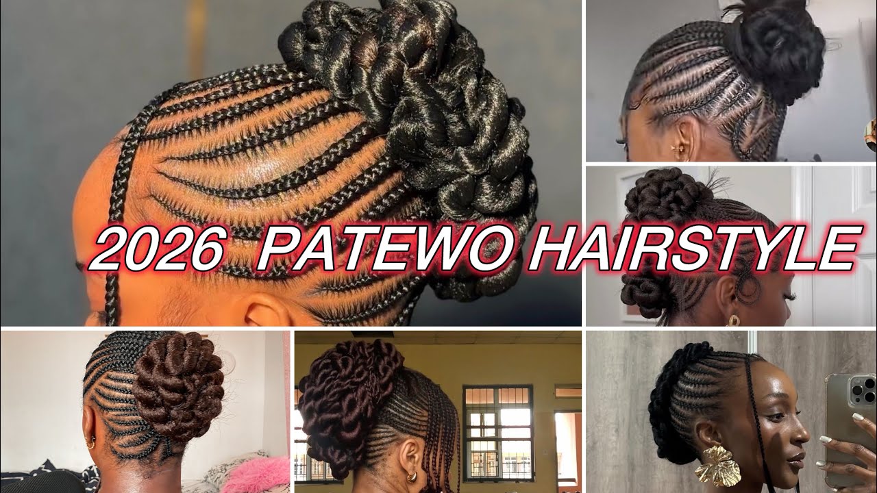 Classic Patewo Hairstyle for Black Women 2026 | Timeless African Braids