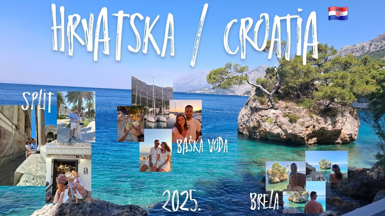 More, sunce, plaža 🌊☀️🏖 - BAŠKA VODA - BRELA - SPLIT - HRVATSKA LJETO / CROATIA SUMMER 2025. 
