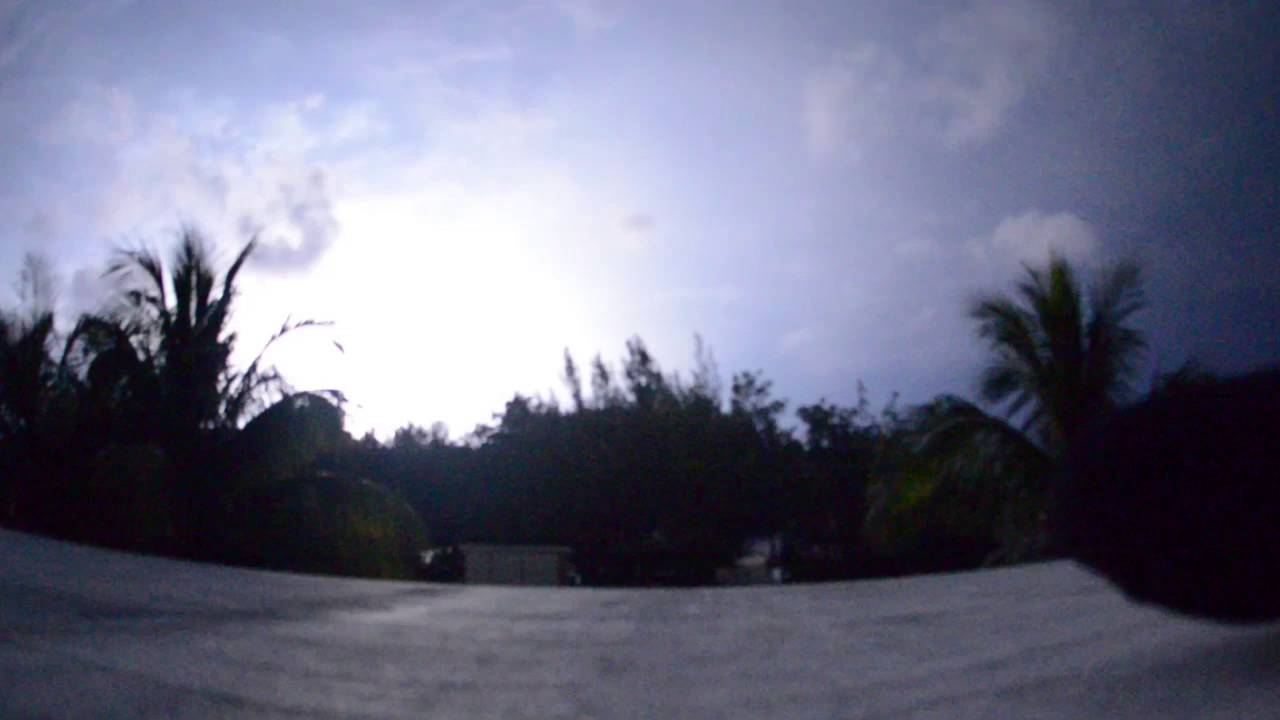 Lightning storm in Bimini, Bahamas.