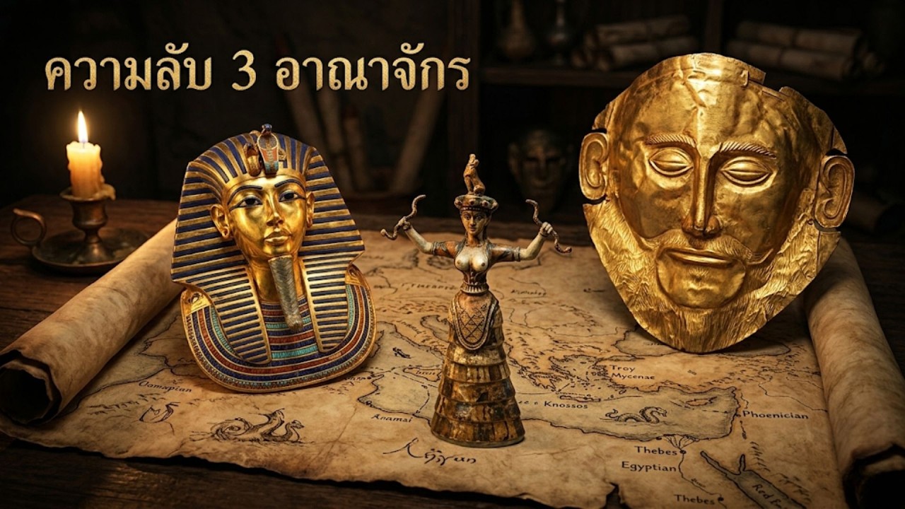 มหากาพย์ 3 อารยธรรมโบราณ: อียิปต์ ไมนวน ไมซีเนียน | สารคดีประวัติศาสตร์เจาะลึก