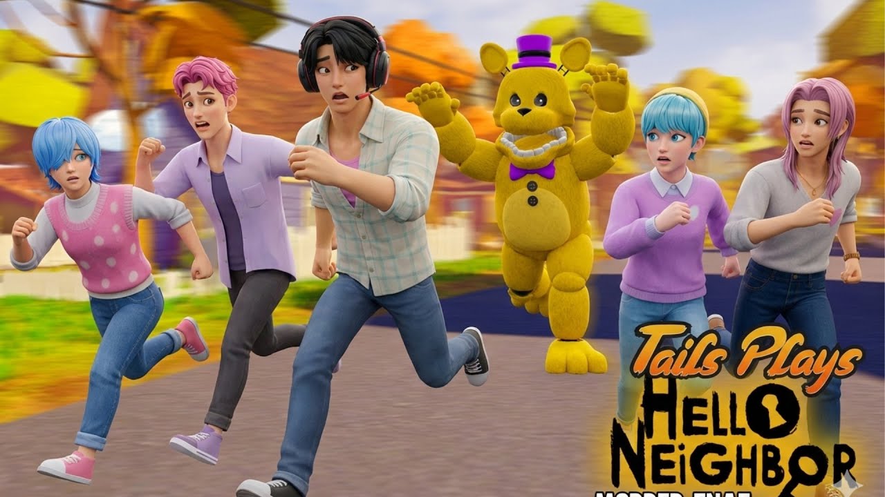 Saja Boys plays - HELLO NEIGHBOR !!! Modded FNAF