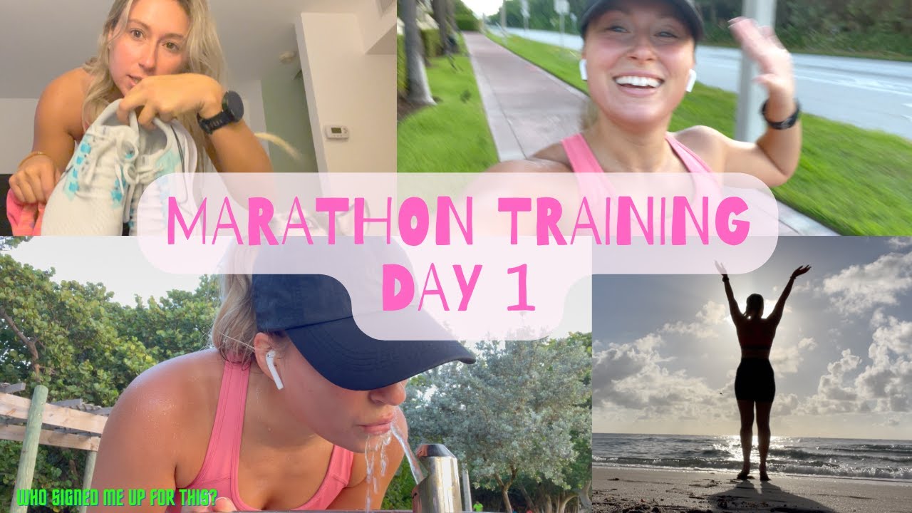 MARATHON TRAINING DAY 1 // Run 8 Miles with me on a Sunday Morning