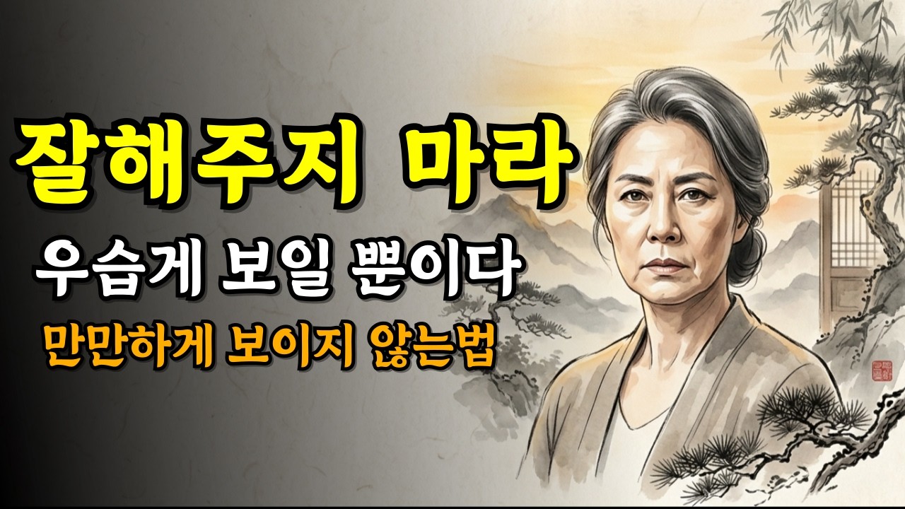 무시당하는 이유 99%는 '이것' 때문입니다 | 만만한 사람과 존중받는 사람의 결정적 차이ㅣ나이 들수록 반드시 필요한 선 긋기의 기술