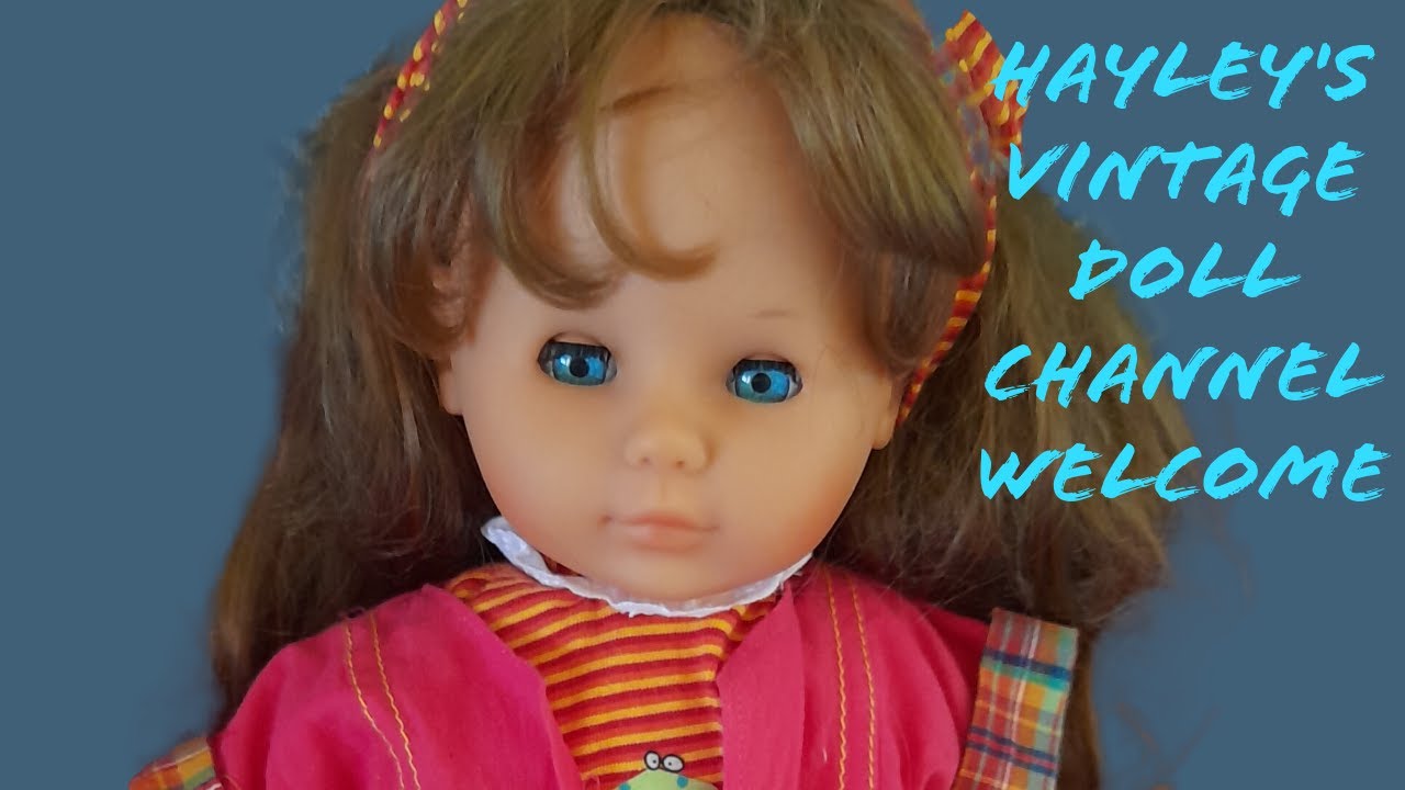 Adult Doll Collector Vintage Zapf Creation Doll 1989👧
