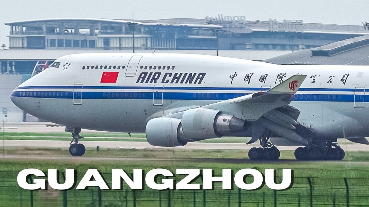 🇨🇳✈️ INSANE Sky Traffic! 20 Minutes of Nonstop Plane Spotting at Guangzhou (CAN/ZGGG)