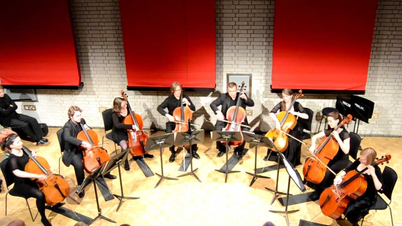 Queen - Bicycle Race, the 8 cello version!