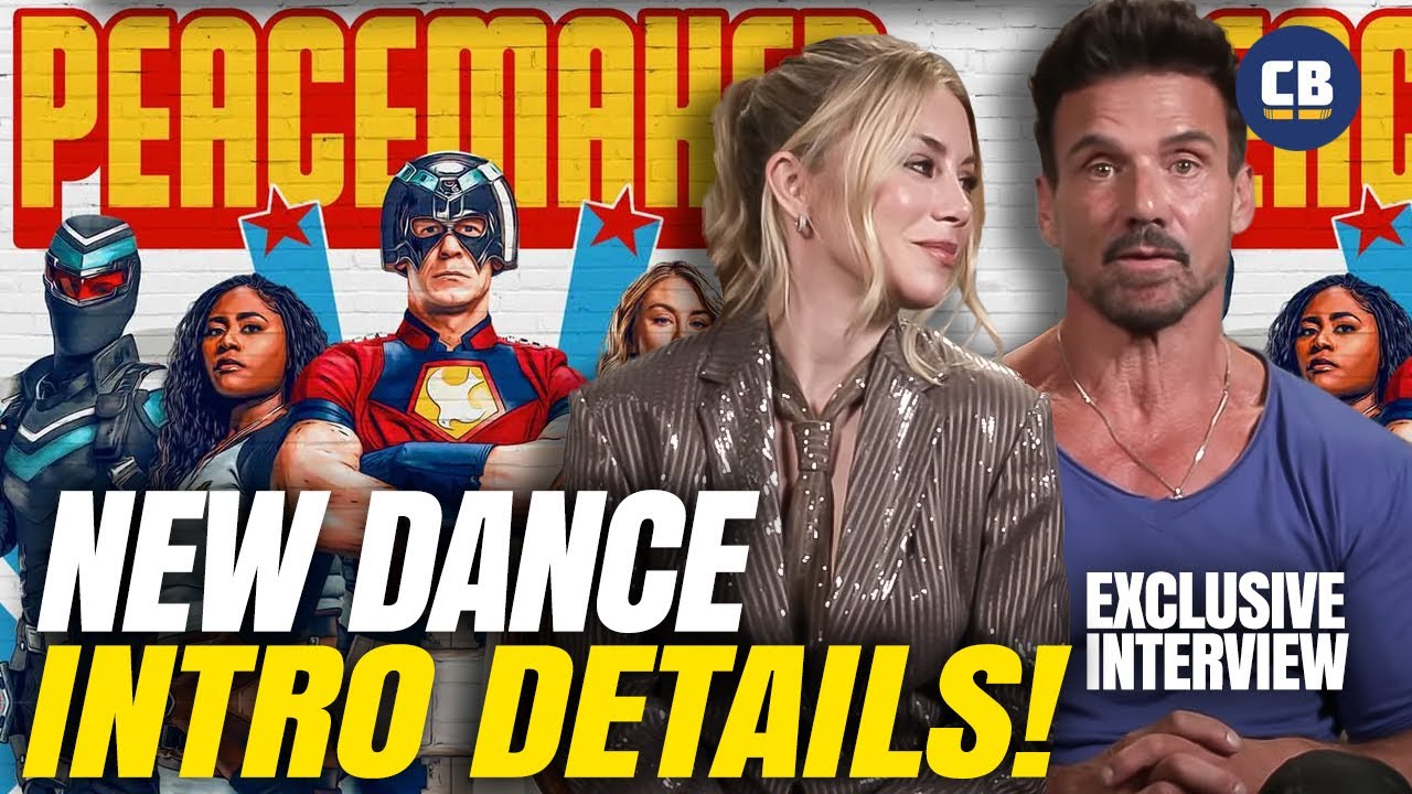 Peacemaker's New Dance Intro Was BRUTAL! - Frank Grillo & Jennifer Holland - Peacemaker Season 2
