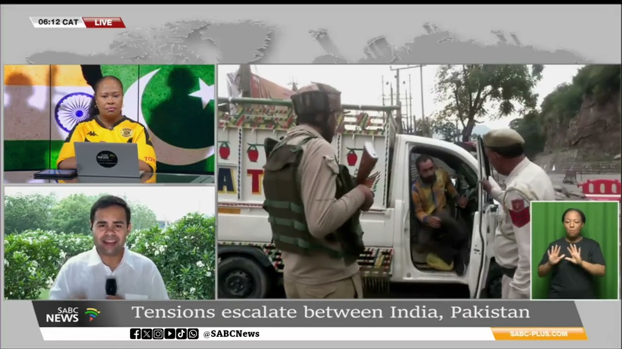 Tensions escalate between India, Pakistan
