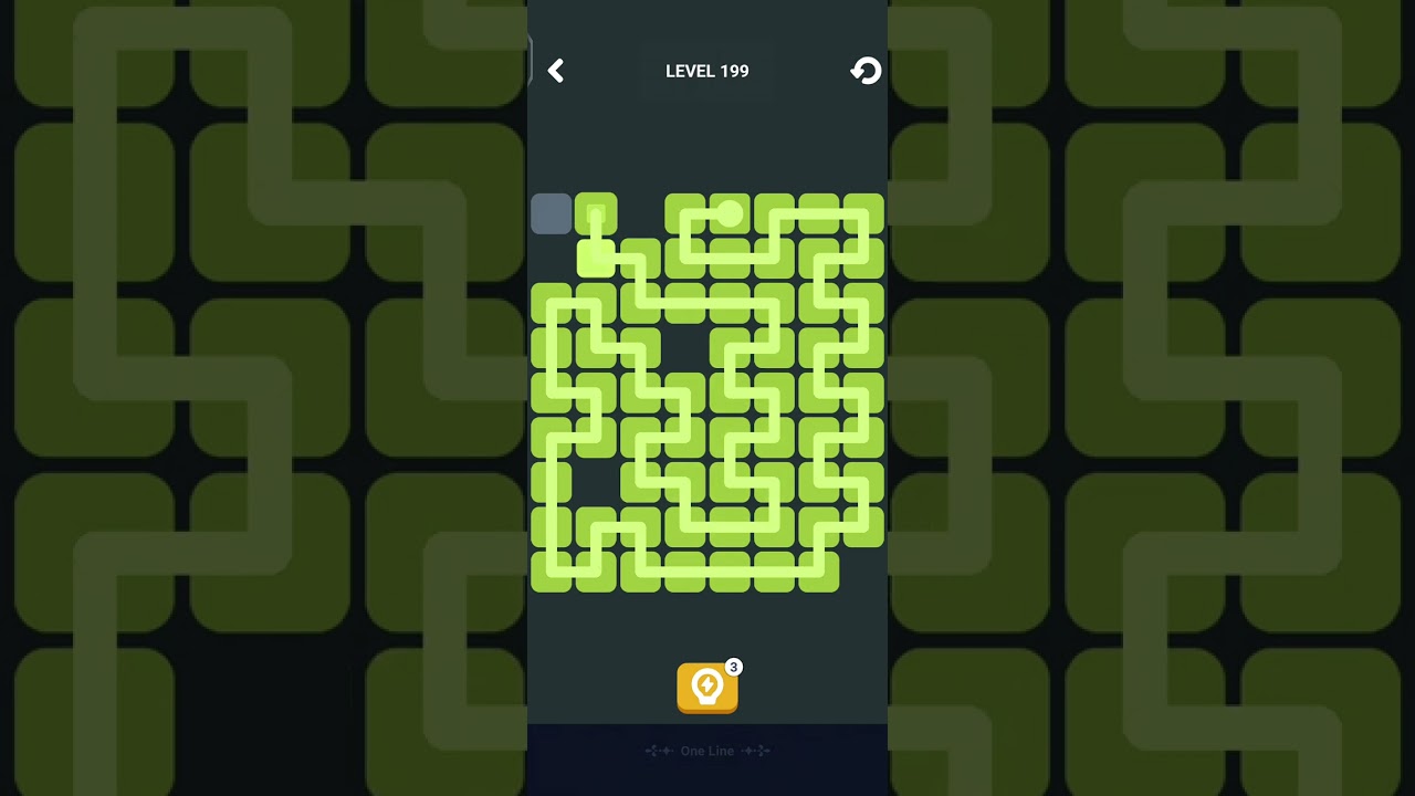 Block Blast One Line Level 199 Solution & Walkthrough | Puzzle Game (Android & iOS Shorts)