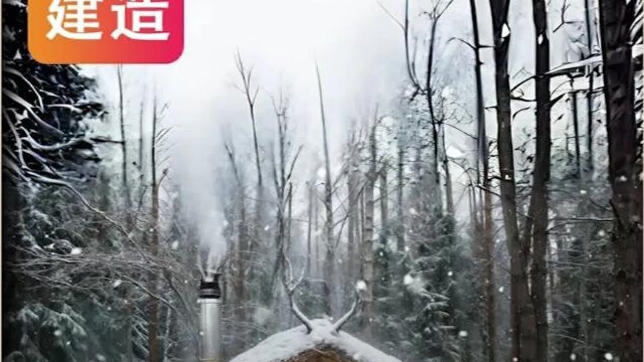 你不會相信男人在西伯利亞荒野打造出的驚人地下庇護所！一口氣看完就知道為什么被稱為 神器  #野外生存 #荒野建造 #户外生活 #露营 #求生