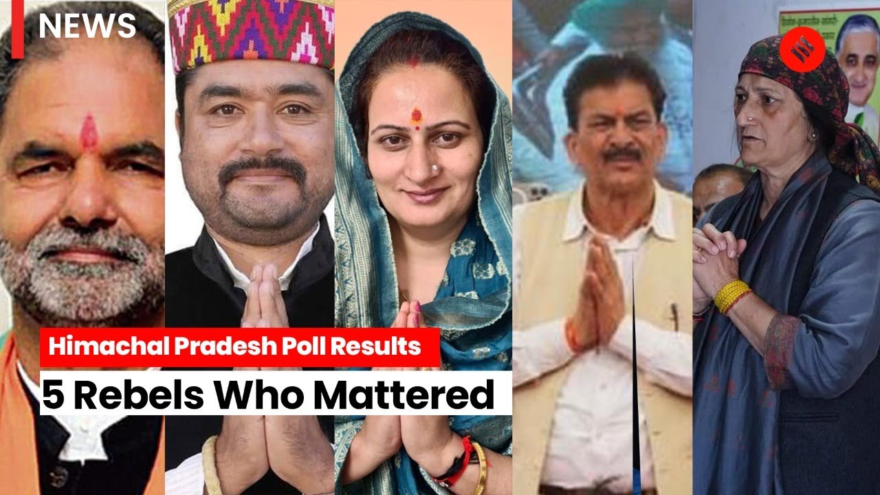 Himachal Election Results: 5 Rebels Who Mattered &ndash; Who Are They Himachal Results 2022