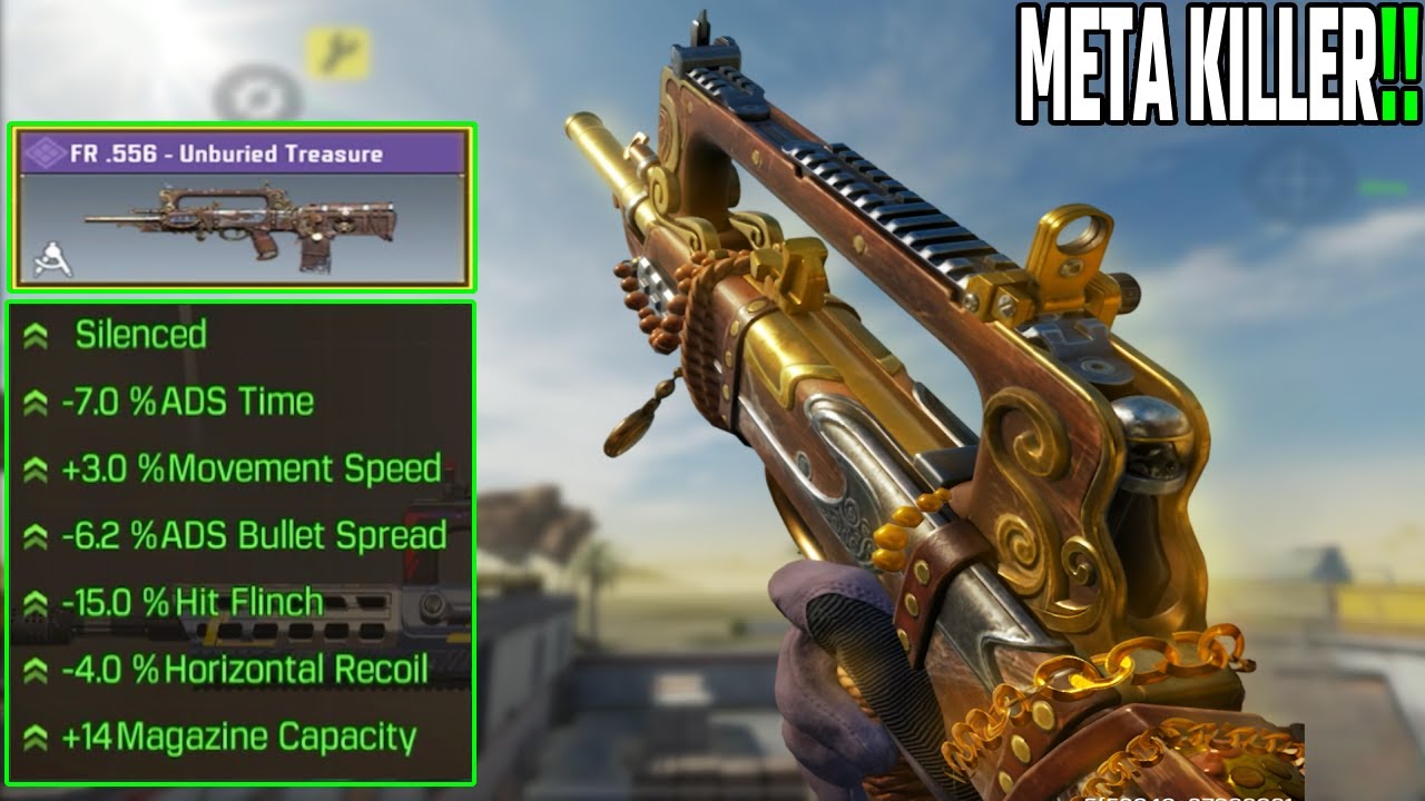 This FR.556 is Broken!! FR.556 Gunsmith Are Secret Meta in COD Mobile Season 9 (New Setup)