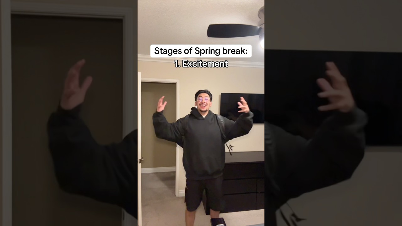 Spring break is FINALLY HERE!