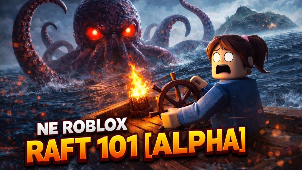 OKTAPODI GJIGAND! MBIJETOJ APO JO? 😱#raft 101[alpha]