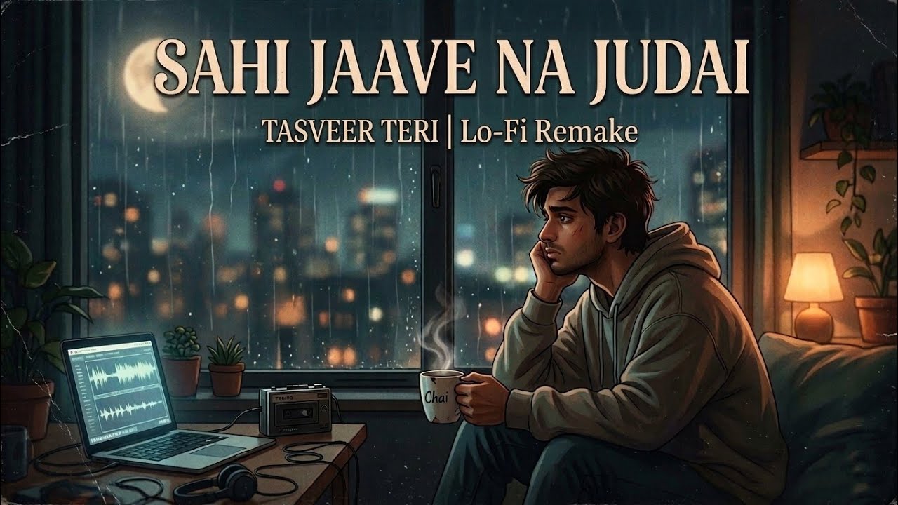 Sahi jave Na Judaai| Slowed  Reverb | Lonely Nights Lo-Fi sahi jawe na judai sajna song, 