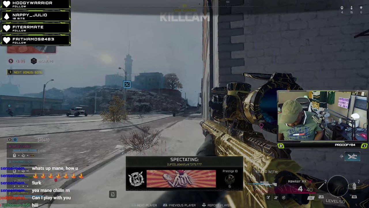 Hump Day with Team UFO President!!! #CallofDutyWarzone!!!!