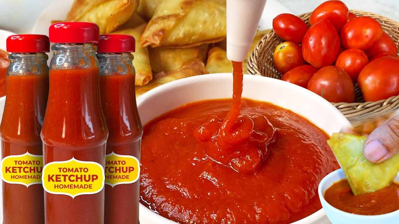 बिना किसी केमिकल घर पे आसानी से बनाये टोमेटो केचप, Homemade Tomato Ketchup Recipe by Viraj Naik