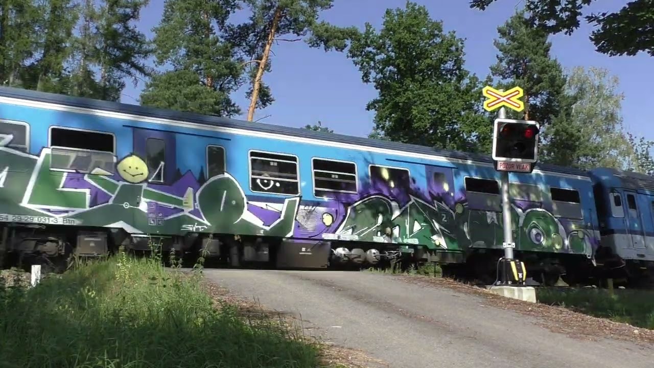 Železniční přejezd Březník #2 (CZ) - 13.8.2025 / Railroad crossing