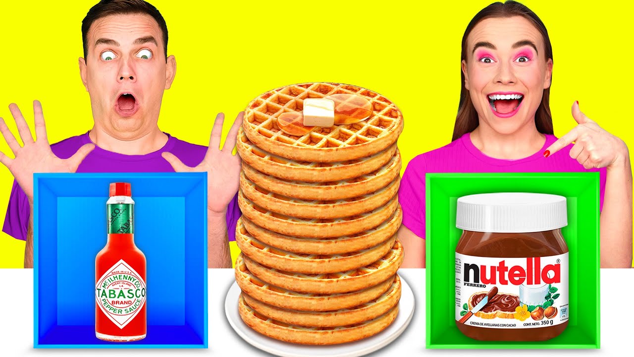 Выбери Правильный Соус к Еде Челлендж от Fun Fun Challenge