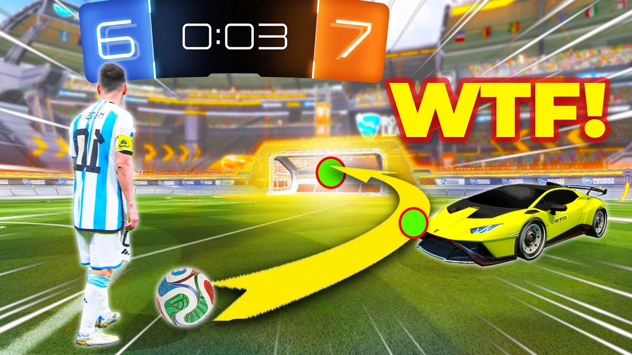 1 in 1,000,000 Moments in Rocket League! #47 (TOP 100)
