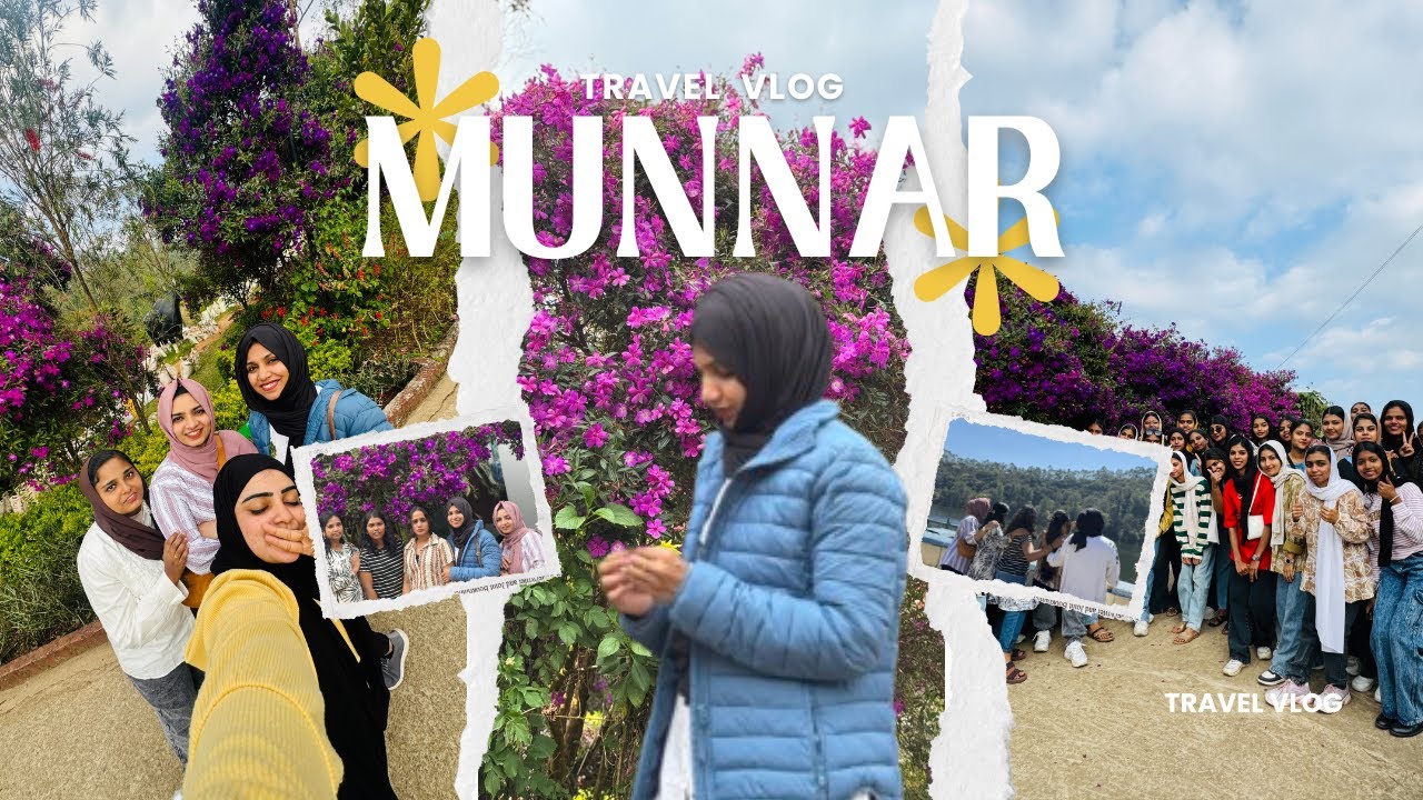 Munnar travelling vlog ￼