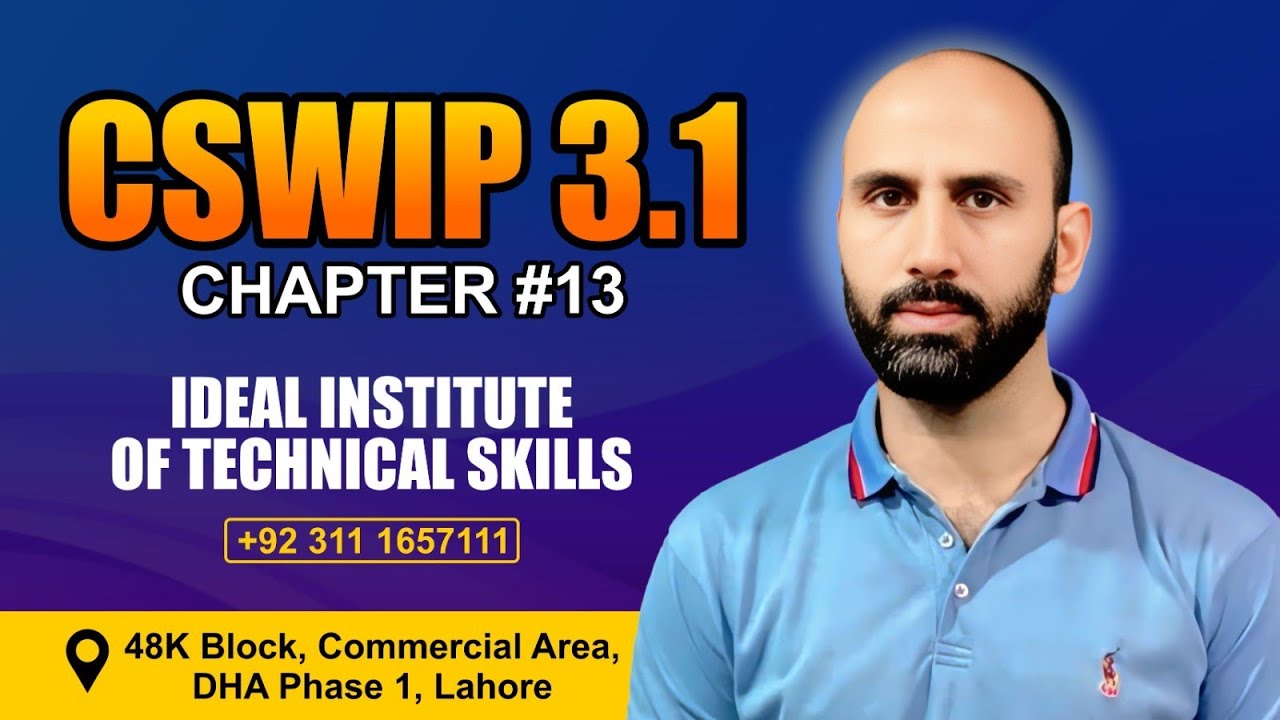 CSWIP 3.1 Chapter 13 || Ideal Institute Of Technical Skills