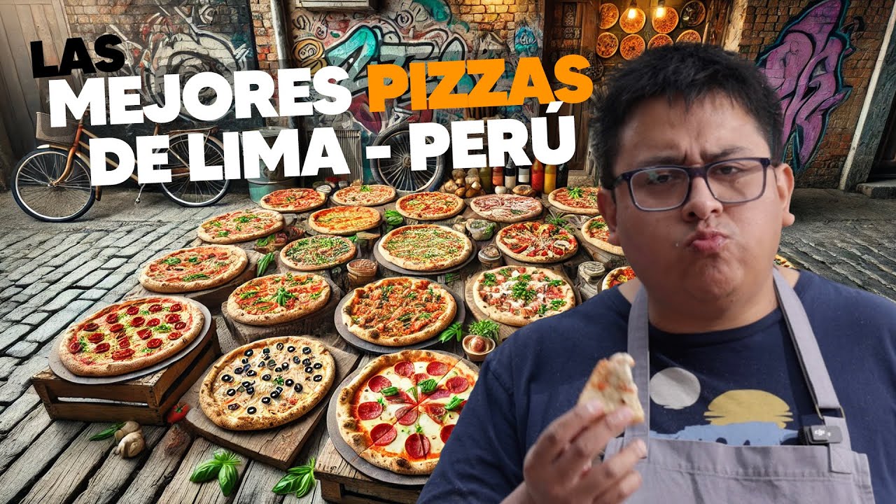 RUTA DE LAS MEJORES PIZZAS DE LIMA Y COMO PREPARAR 6 PIZZAS EN CASA