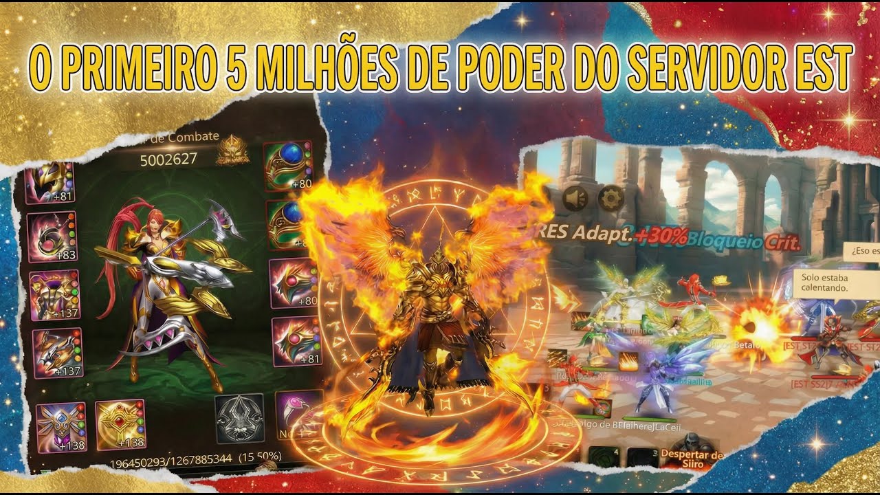 O PRIMEIRO 5KK DE PODER DO SERVIDOR EST - WARTUNE ULTRA - PADILHA S 166