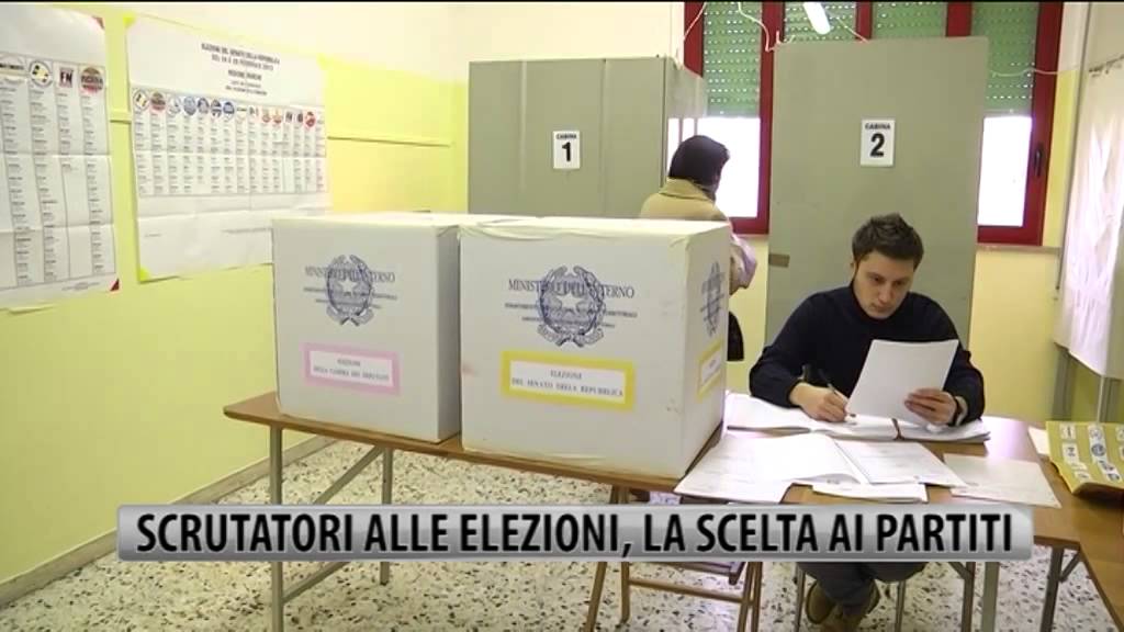 Scrutatori alle elezioni - La scelta ai partiti