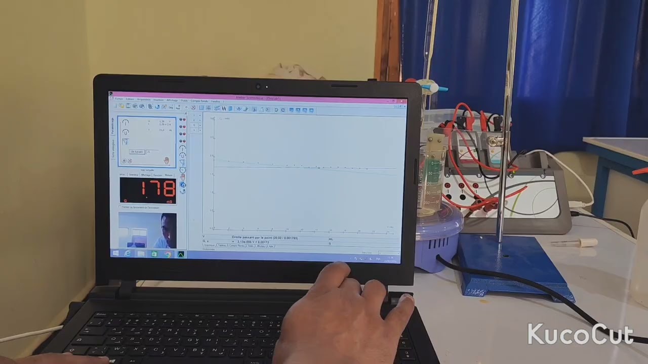 المعايرة عن طريق قياس الناقلية في تفاعلات الأكسدة الارجاعية 2 ثانوي 