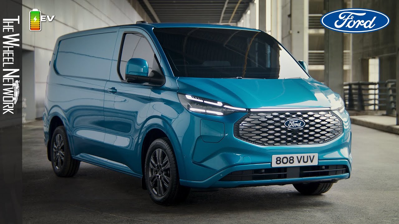 2023 Ford E-Transit Custom Reveal